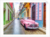 Vintage car in Havana by Assaf Frank